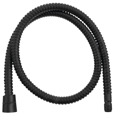 Sapho Sprchová hadice pro výsuvné sprchy, F1/2"-M15x1, 150cm, černá mat FLE1B