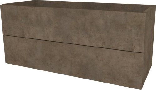 Mereo Aira, koupelnová skříňka 121 cm, Multidecor, Beton Chicago tm šedý CN793SBCS2