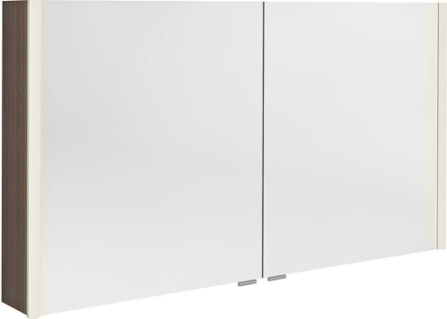 Sapho ALIX galerka s LED osvětlením, 2x dvířka, 126x70x17, 5cm, borovice rustik AX126-0016