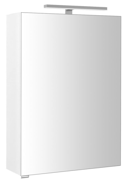 Sapho RIWA galerka s LED osvětlením, 50x70x17cm, bílá lesk RIW050-0030