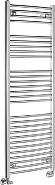 Aqualine ALYA otopné těleso oblé 500x1420mm, chrom LLC203