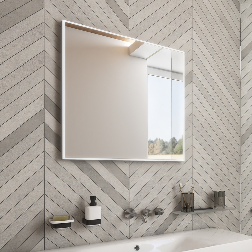 Nimco OBDELNÍKOVÁ - OSTRÉ ROHY LED zrcadlo 700x700 ZP 13077