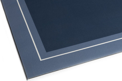 Aqualine Koupelnová předložka 50x80cm, absorpční, modrá PCD012