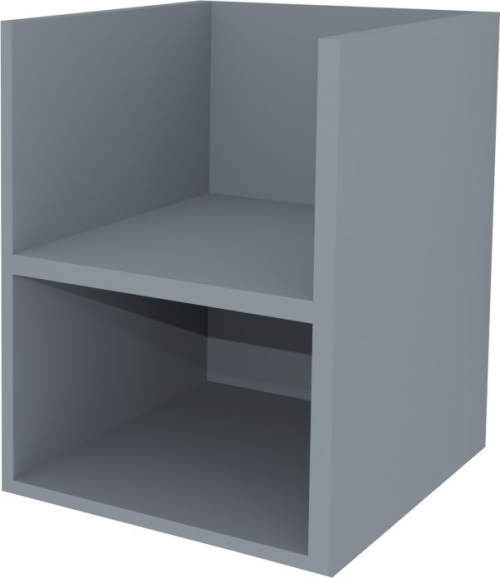 Mereo Aira, koupelnová skříňka 40 cm, spodní, Multidecor, Monumentální šedá CN795SMSO1