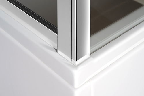 Polysan DEEP sprchové dveře 1100x1650mm, čiré sklo MD1116