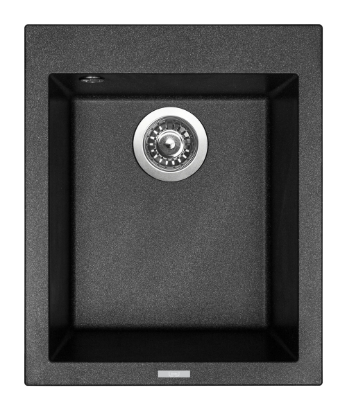 Granitový dřez Sinks CUBE 410 Metalblack+ENIGMA S GR CU41074ENSGR74