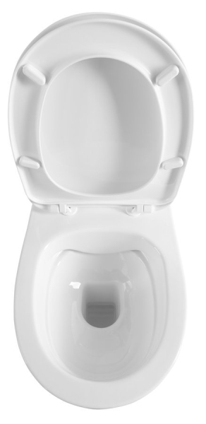 Isvea ABSOLUTE závěsná WC mísa, Rimless, 35x50cm, bílá 10AB02002