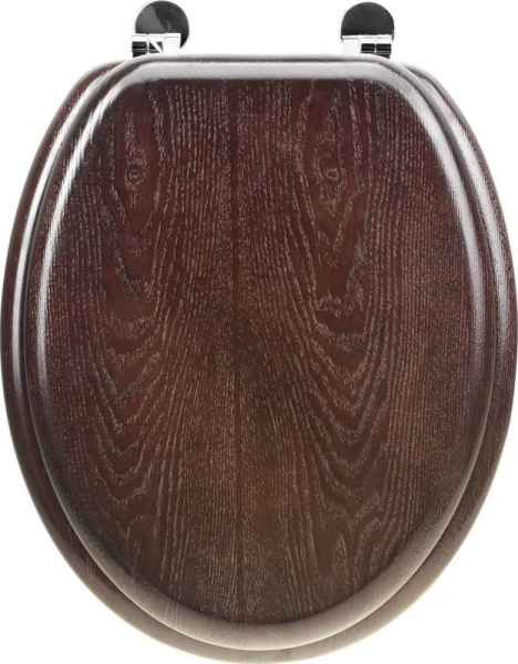 Aqualine AQUALINE WC sedátko, ořech 1705-11