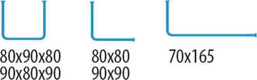 Ridder Rohová univerzální sprchová tyč, chrom 59500