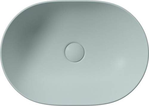 GSI PURA keramické umyvadlo na desku, 50x35cm, ghiaccio mat 886015