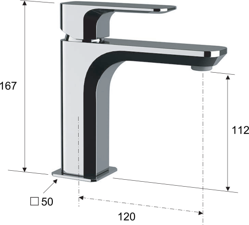 Sapho Koupelnový set AMIA 120, dub collingwood KSET-042