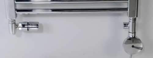 Sapho CORNER COMBI připojovací sada ventilů termostatická triaxiální, levé provedení, chrom CP3021S