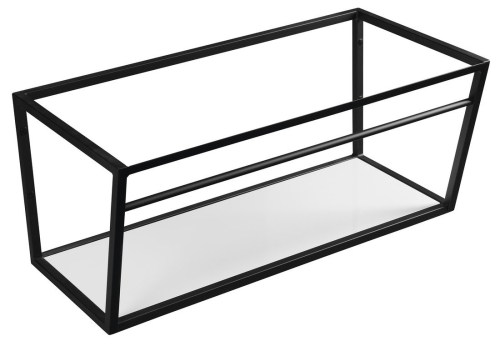 Sapho SKA konzole s policí 900x400x460mm, černá mat SKA103
