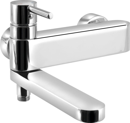 Sapho RHAPSODY nástěnná vanová baterie, otočné ramínko, chrom 5586