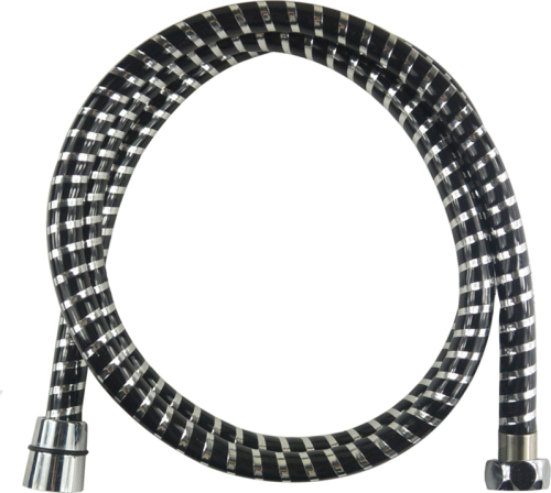 Mereo Sprchová hadice 150 cm, černá - chrom CB110B