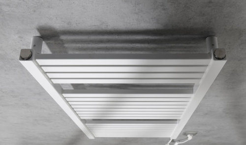 Aqualine TONDI-E elektrické otopné těleso rovné 450x970 mm, 300 W, bílá DE450T