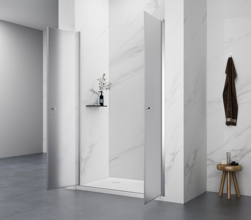 Aqualine PILOT otočné sprchové dveře dvojkřídlé 800mm PT082