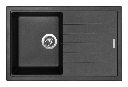 Granitový dřez Sinks BEST 780 Metalblack+VITALIA GR BE78074VIGR74