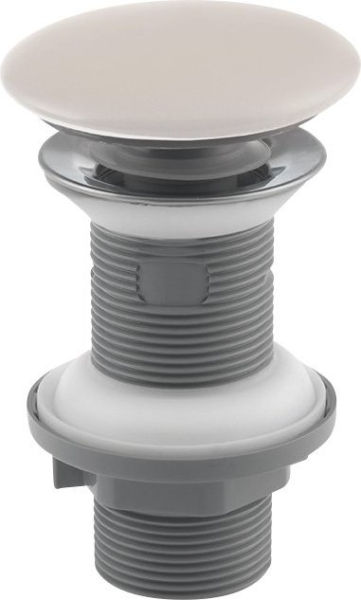 Isvea Umyvadlová výpust 5/4“, click-clack, keramická zátka, 20-70mm, ivory 38TP0165I