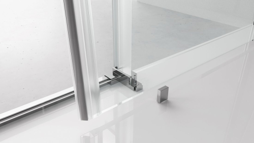 Polysan THRON SQUARE čtvercový sprchový kout 1200x1000mm, hranaté pojezdy, rohový vstup TL2210-5002