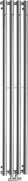 Sapho PILON otopné těleso 270x1800mm, se čtyřmi háčky pro ručník, chrom IZ120T