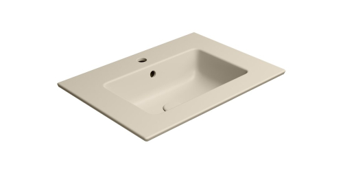 GSI PURA keramické umyvadlo Slim 62x46cm, creta mat 8884108