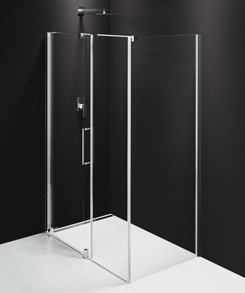 Polysan ROLLS obdélníkový sprchový kout 1200x900 mm, L/P varianta, čiré sklo RL1215RL3315