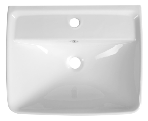 Aqualine DURU keramické umyvadlo 50x40cm, bílá TU0350