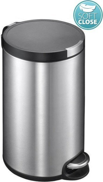 Sapho ARTISTIC odpadkový koš 12l, Soft Close, nerez mat DR112
