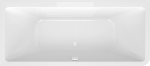 Polysan CASCATA L MONOLITH obdélníková vana 180x80x60cm, kaskáda bílá 73836ML.101