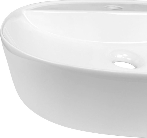 Mereo Umyvadlo na desku bez přepadu, 505x385x120 mm, keramické UC513912O