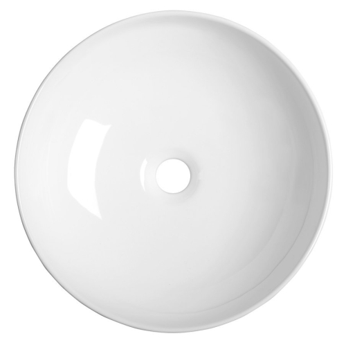 Sapho RONDANE keramické umyvadlo na desku Ø 41 cm, bílá AR435