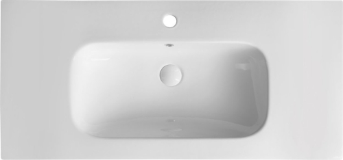 Sapho PIEDRA keramické umyvadlo nábytkové 101x46, 5cm, bílá 43101