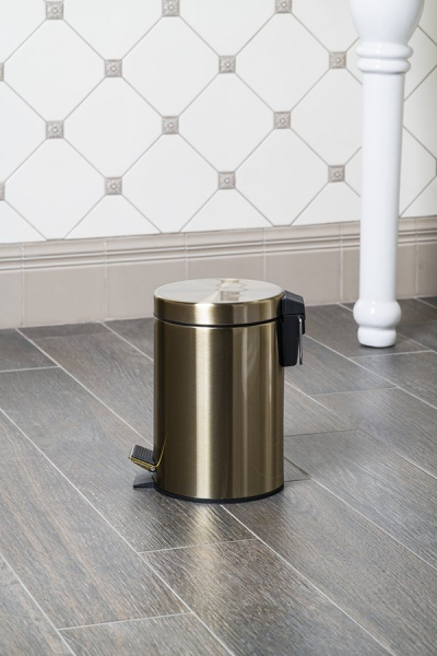 Sapho Odpadkový koš 3l, bronz XJ011