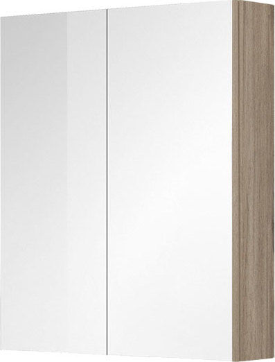 Mereo Aira, Ponte koupelnová galerka 60 cm, zrcadlová skříňka, dub Kronberg CN716GD