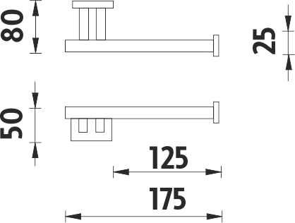 Nimco KEIRA Držák na toaletní papír KE 22055-26