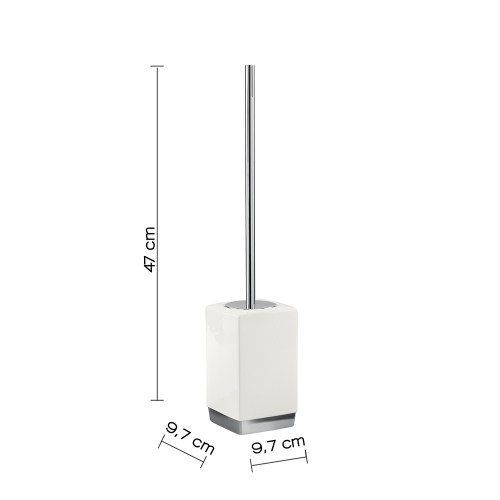 Gedy LUCY WC štětka na postavení, keramika LY33