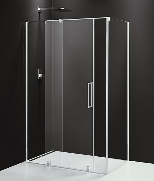 Polysan ROLLS obdélníkový sprchový kout 1300x800 mm, L/P varianta, čiré sklo RL1315RL3215