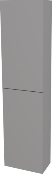 Mereo Aira, koupelnová skříňka 170 cm vysoká, levé otevírání, Multidecor, Šedý Supermat CN794LNSEDA