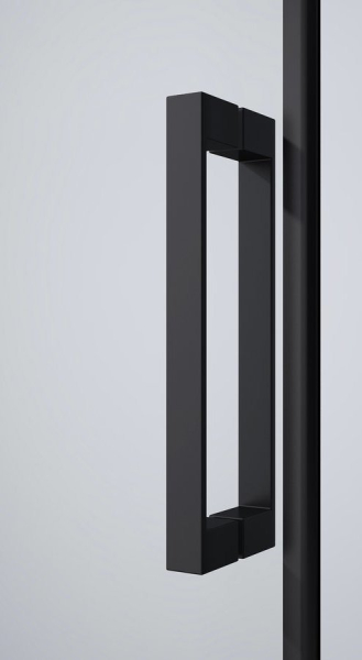 Gelco DRAGON BLACK čtvercový sprchový kout 900x900mm, rohový vstup GD4290B-01