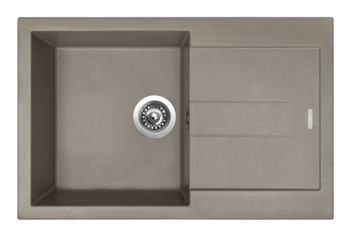 Granitový dřez Sinks AMANDA 780 Truffle+VITALIA GR AM78054VIGR54