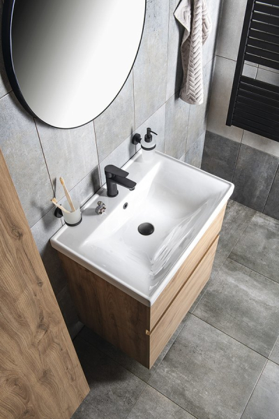 Aqualine ALTAIR umyvadlová skříňka 61, 5x72, 5x45cm, dub emporio AI365