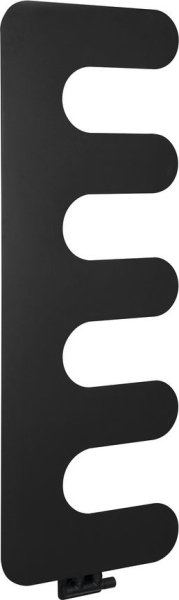 Sapho EVOLLA otopné těleso 490x1390 mm, černá mat MI1400