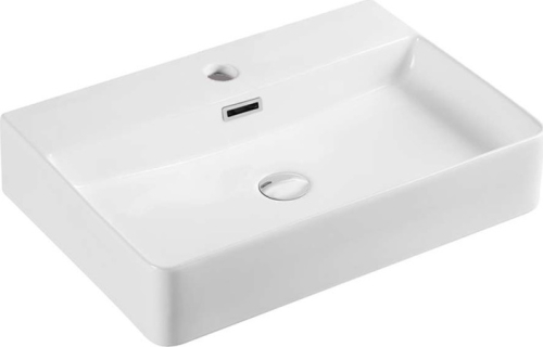 Mereo Leny, koupelnová skříňka s keramickým umyvadlem 60 cm, bíla CN811