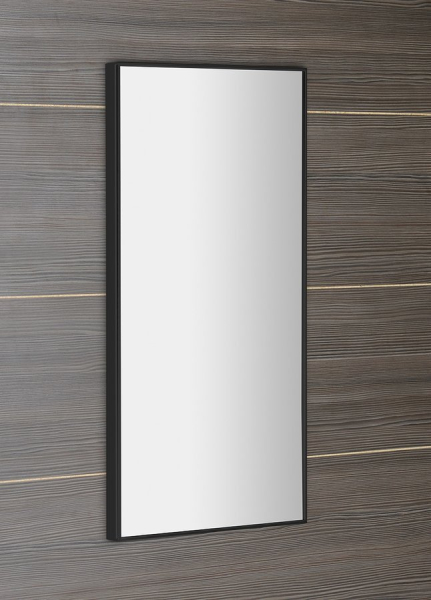 Sapho AROWANA zrcadlo v rámu 35x90cm, černá mat AWB3590