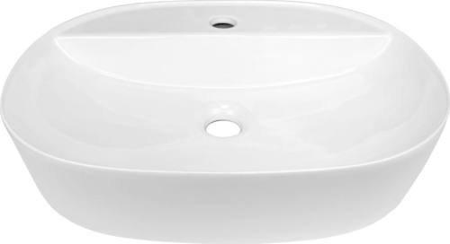 Mereo Umyvadlo na desku bez přepadu, 505x385x120 mm, keramické UC513912O