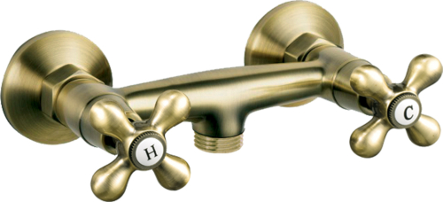 Novaservis Sprchová nástěnná baterie 150 mm bronz BAI7BR