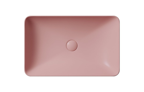 GSI PURA keramické umyvadlo na desku 60x38cm, blush mat 883724