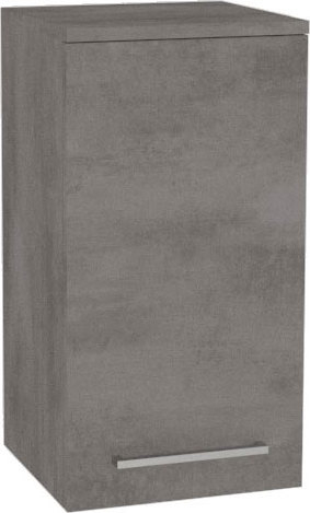Mereo Bino koupelnová skříňka horní 63 cm, levá, Multidecor, Beton tmavě šedý CN695BET2
