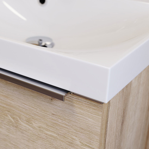 Mereo Mailo, koupelnová skříňka 61 cm, chrom madlo, Multidecor, White Loft Pine CN590SWLP1